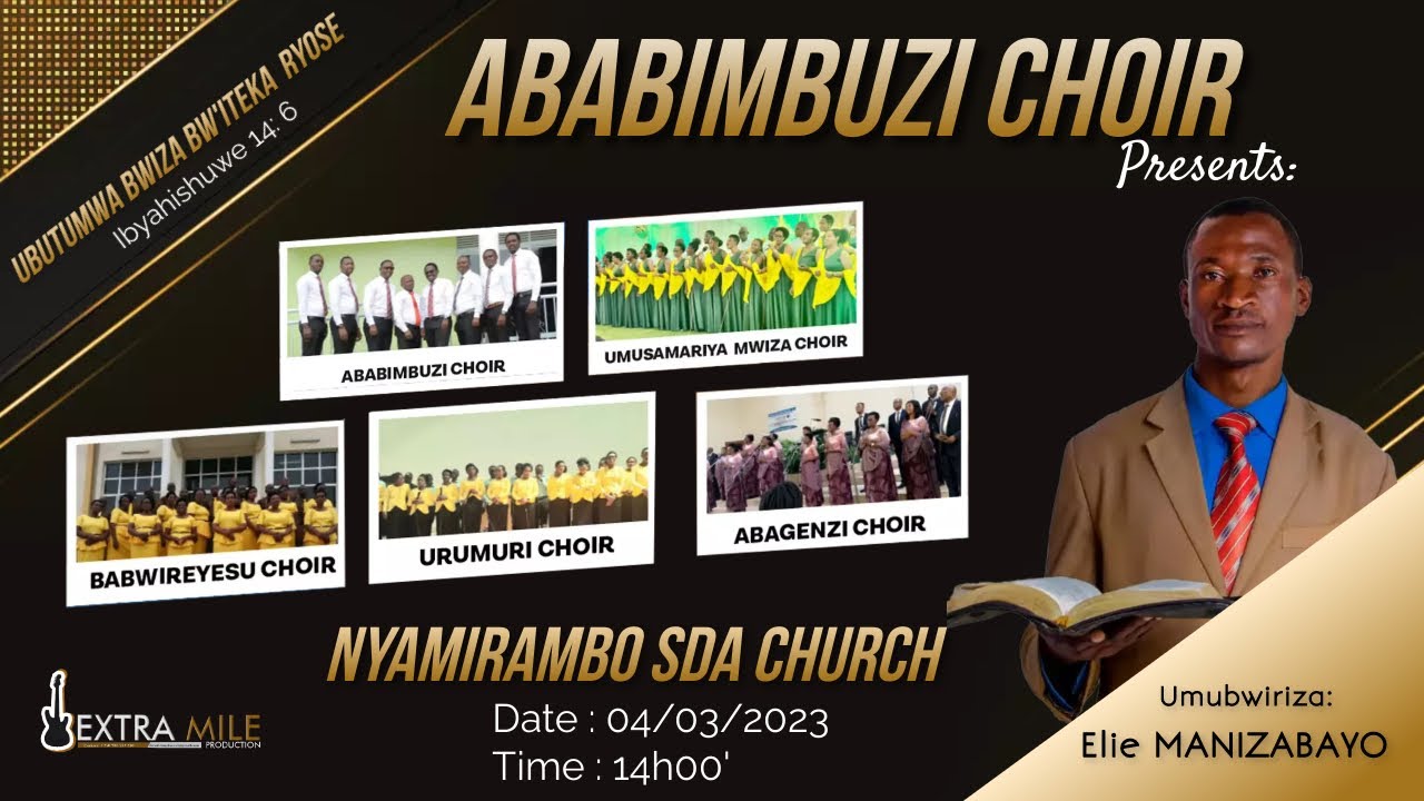 DAY 1 ''UBUTUMWA BWIZA BW'ITEKA RYOSE'' Amateraniro y'ivugabutumwa Nyamirambo SDA Church