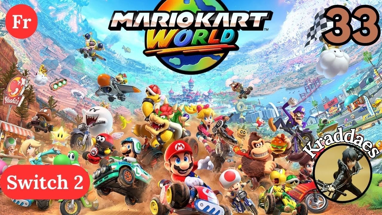 Mario Kart World, Episode 33 : Balade, Désert du Soleil
