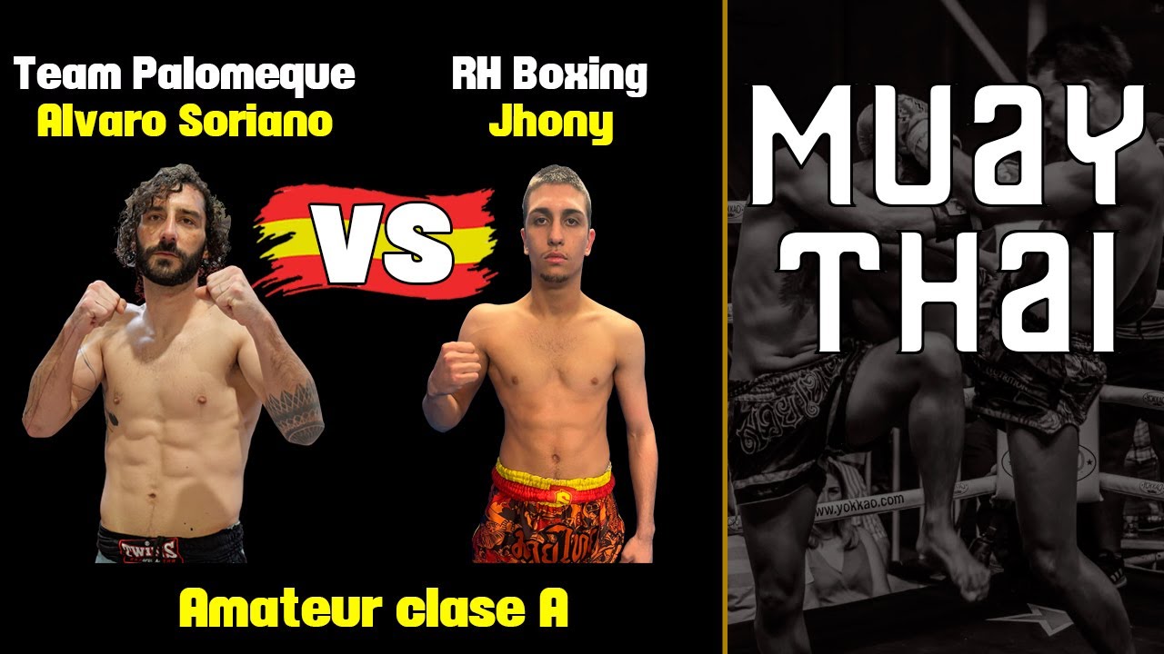 Pelea Muay Thai 🥊 Alvaro Soriano vs Jhony. WBF Colmenar Viejo.
