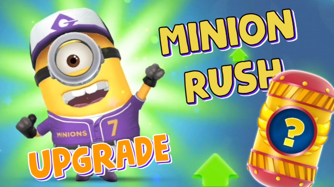 Minion Rush Shortstop Stuart Upgrade Costume Level Up minions game Expert Prize Pod Despicable Me