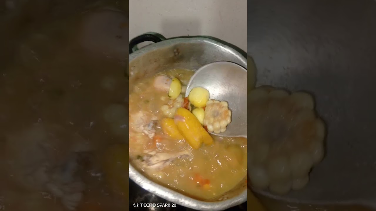 Capacitación SANCOCHO 🐓 granja choclo plátano 🍲😋🍌🌿 Corp Altas Metas 