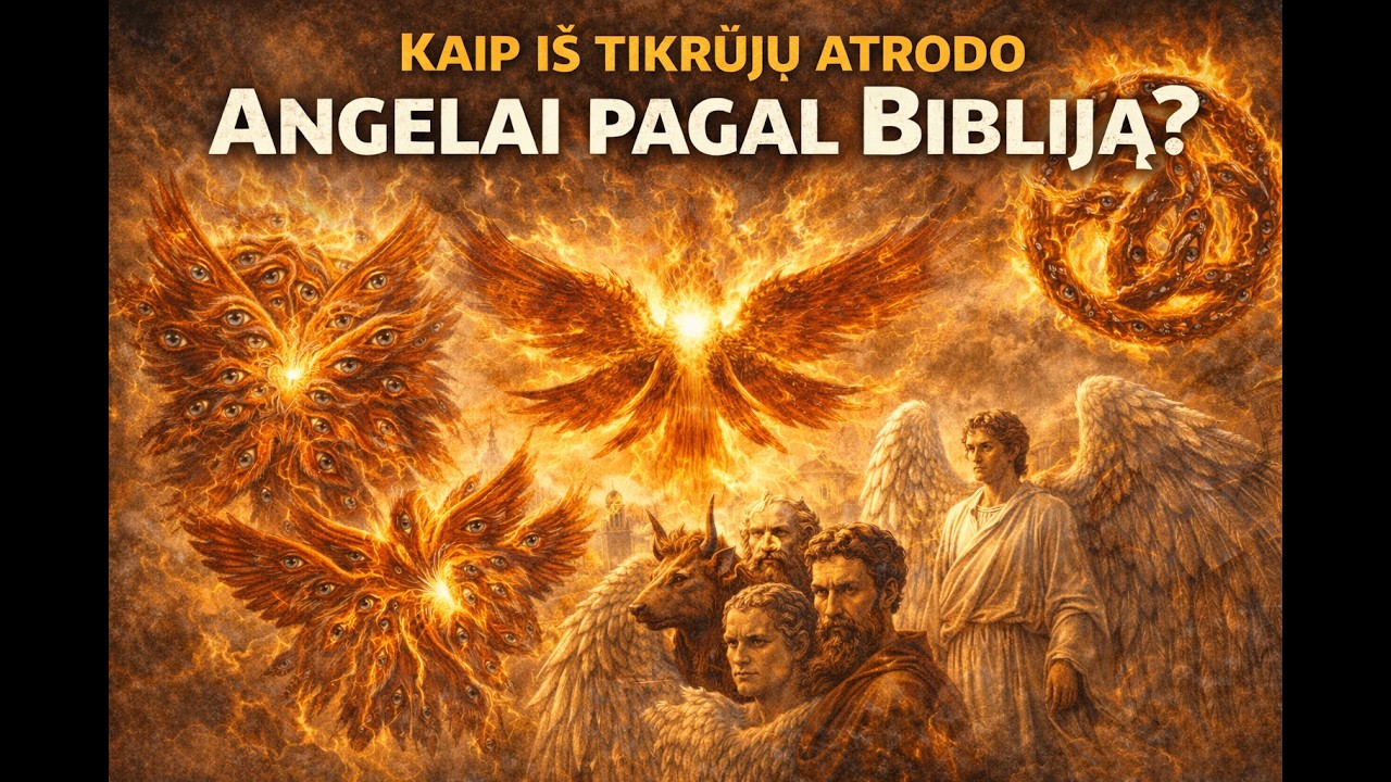 Kaip iš tikrųjų atrodo angelai pagal Bibliją?