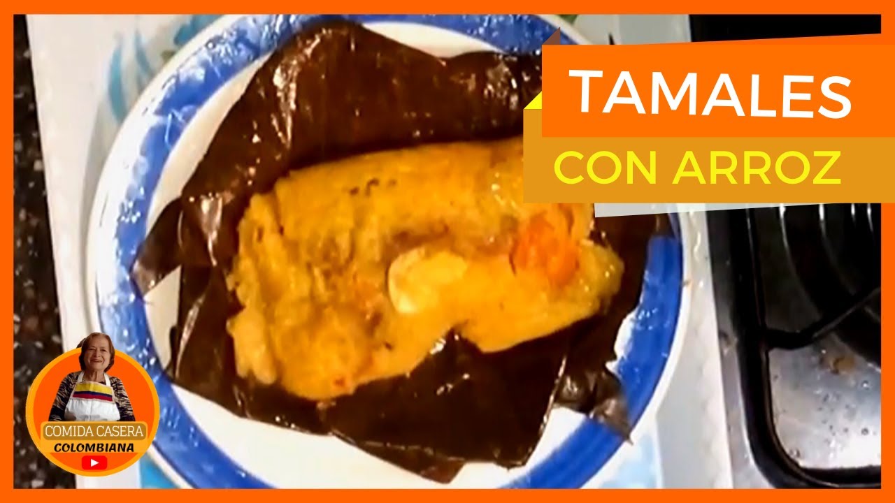 😃 Cómo Hacer TAMALES de ARROZ | Quedan MUY RICOS🤩
