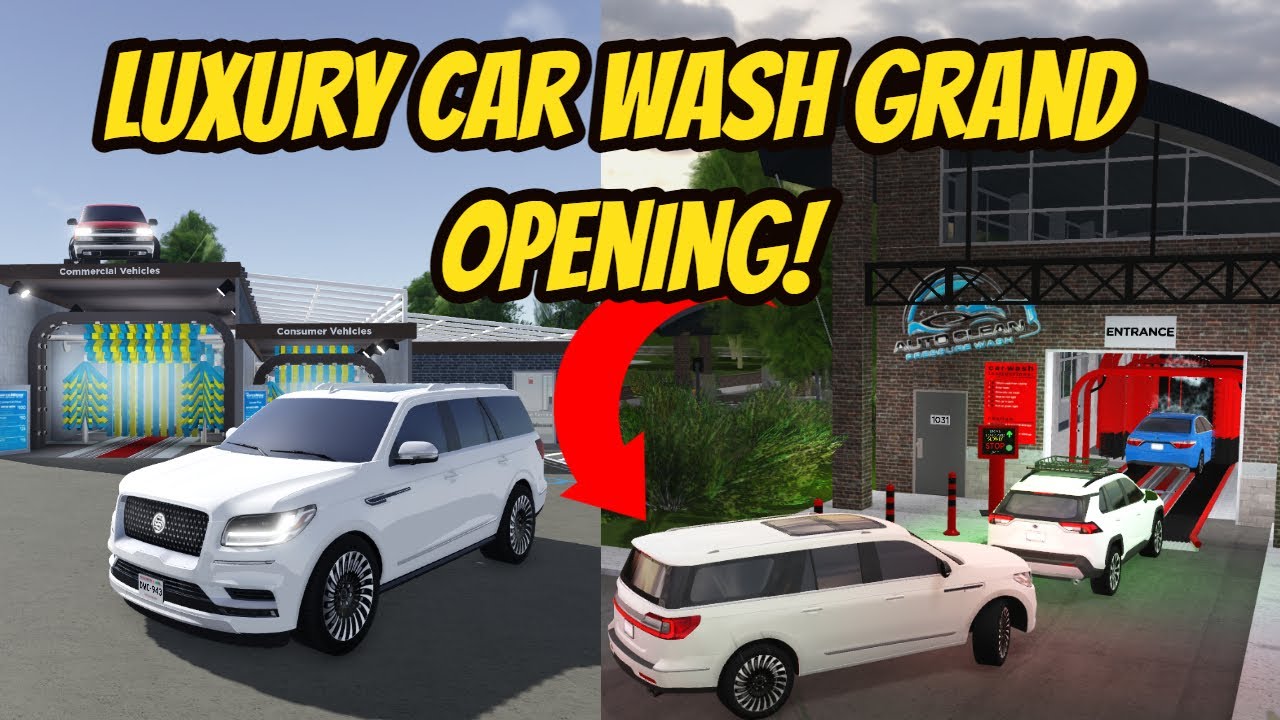 Гринвилл, Висконсин, Roblox l Car Wash Grand Opening Rensselaer County Roleplay