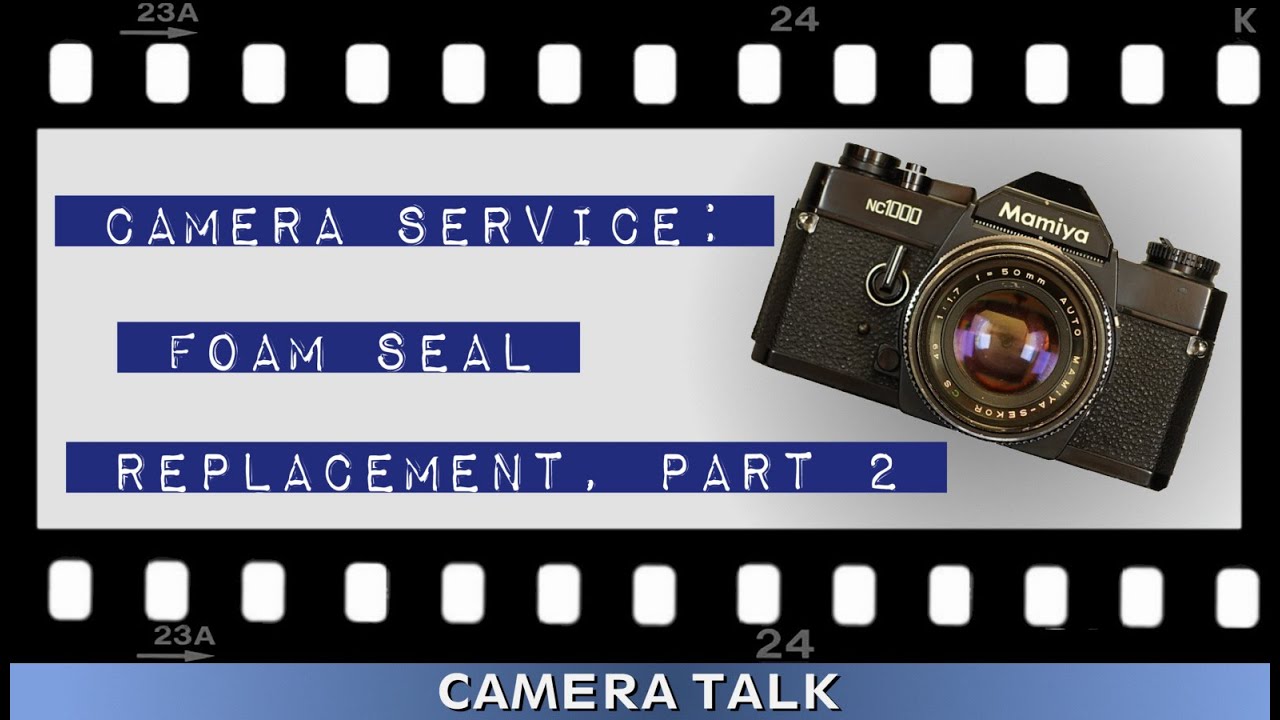 Replacing the Seals on a Mamiya NC1000, Part 2 - Camera Talk