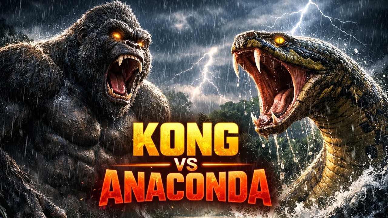 King Kong vs Anaconda: The Ultimate Jungle Showdown