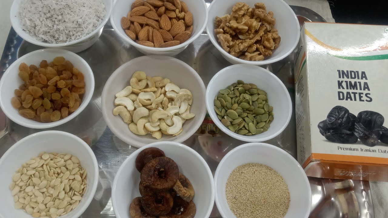 Healthy Energy Booster.No Sugar Dry Fruits Laddu//How To Make Energy Balls💪