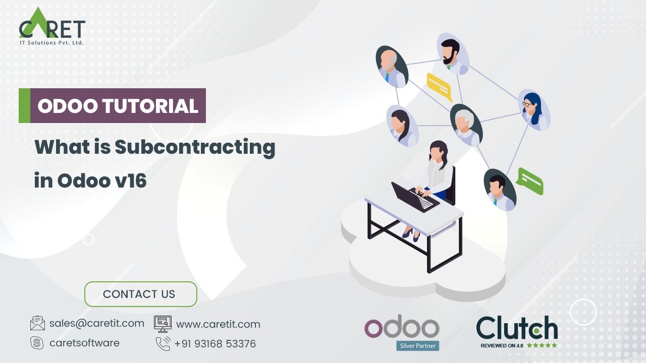 What is Subcontracting in Odoo 16 | Odoo Manufacturing Tutorail