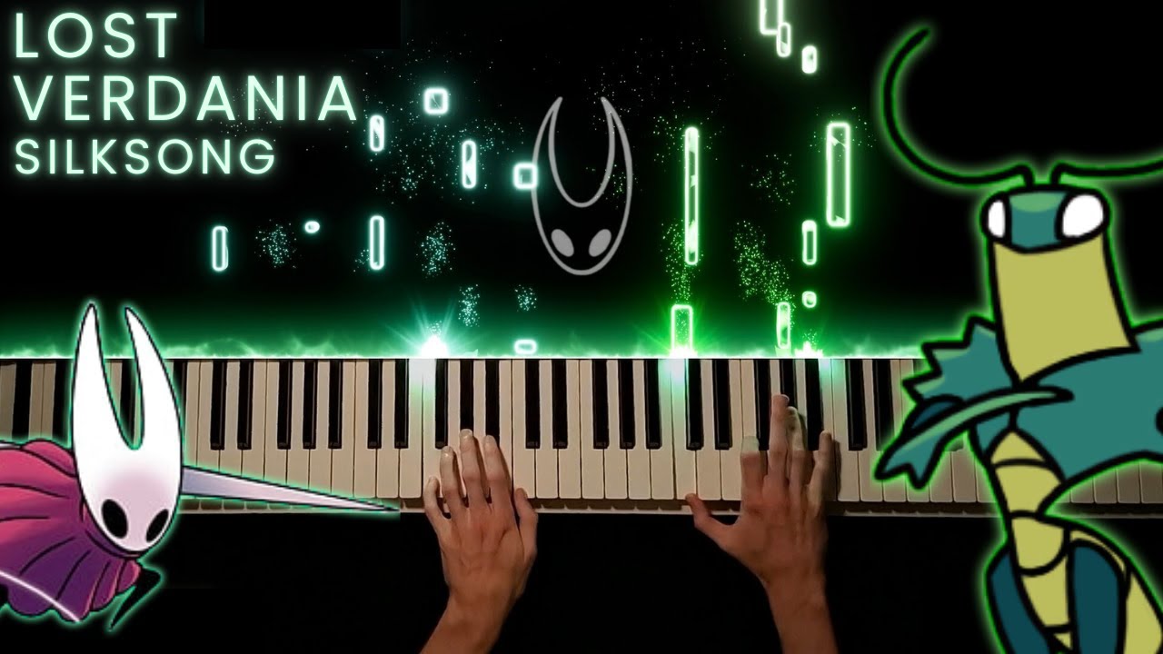 Lost Verdania (Hollow Knight: Silksong) | Emotional Piano Cover + Sheet Music