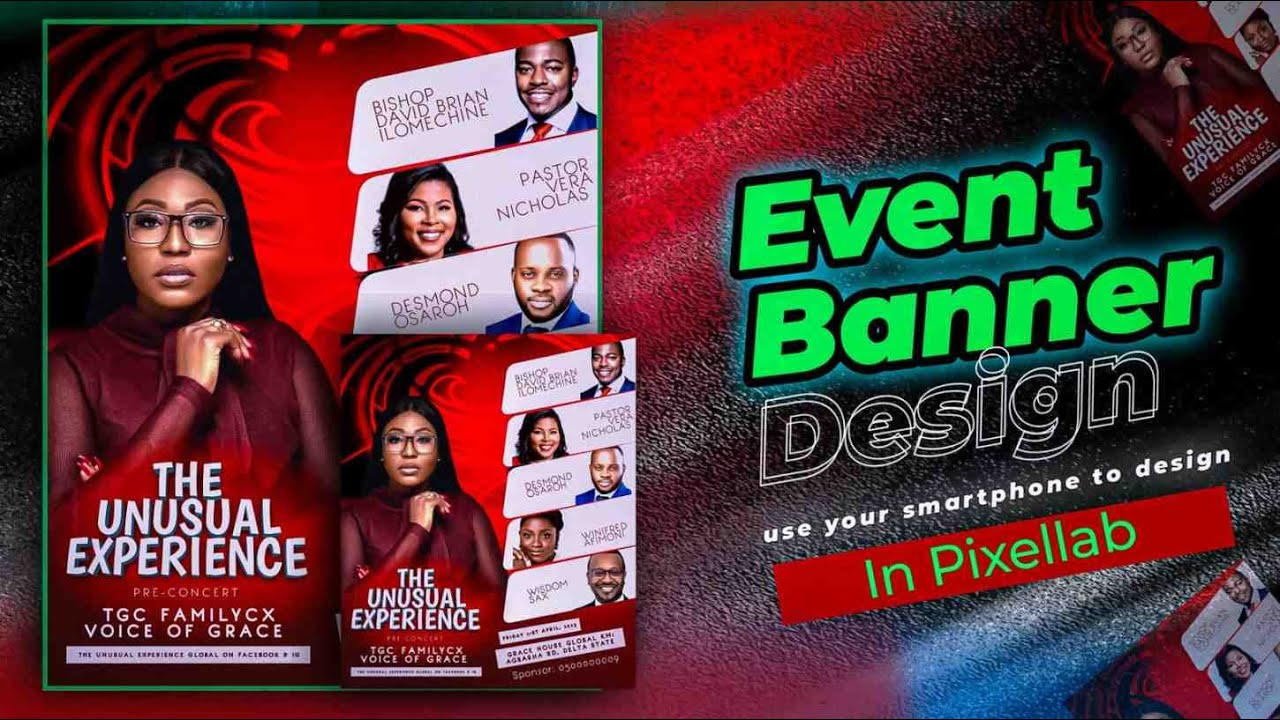 How to Make Event Banners & Flyers (Graphic Design Tutorial)