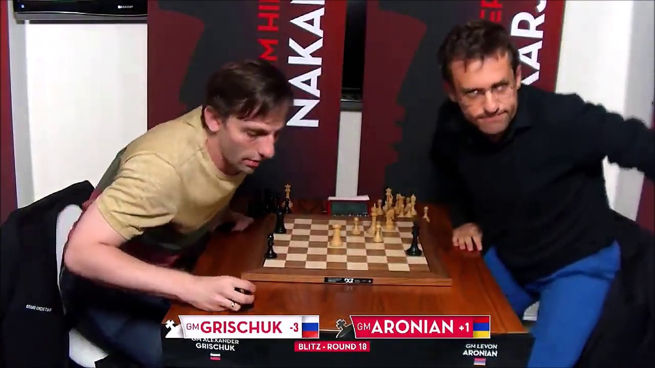 GM Grischuk (Russia) - GM Aronian (Armenia) 5m