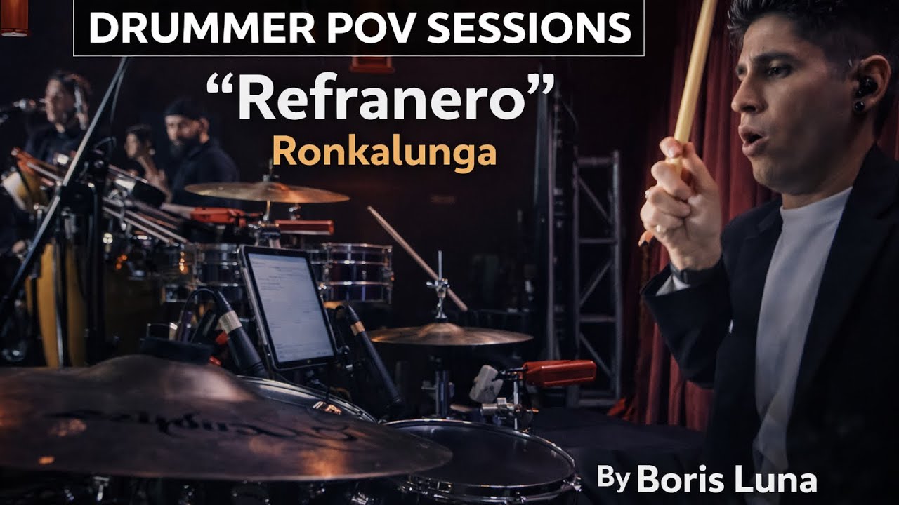 🥁 Drummer POV Sessions | Refranero – Ronkalunga (Live at Scala Miami)