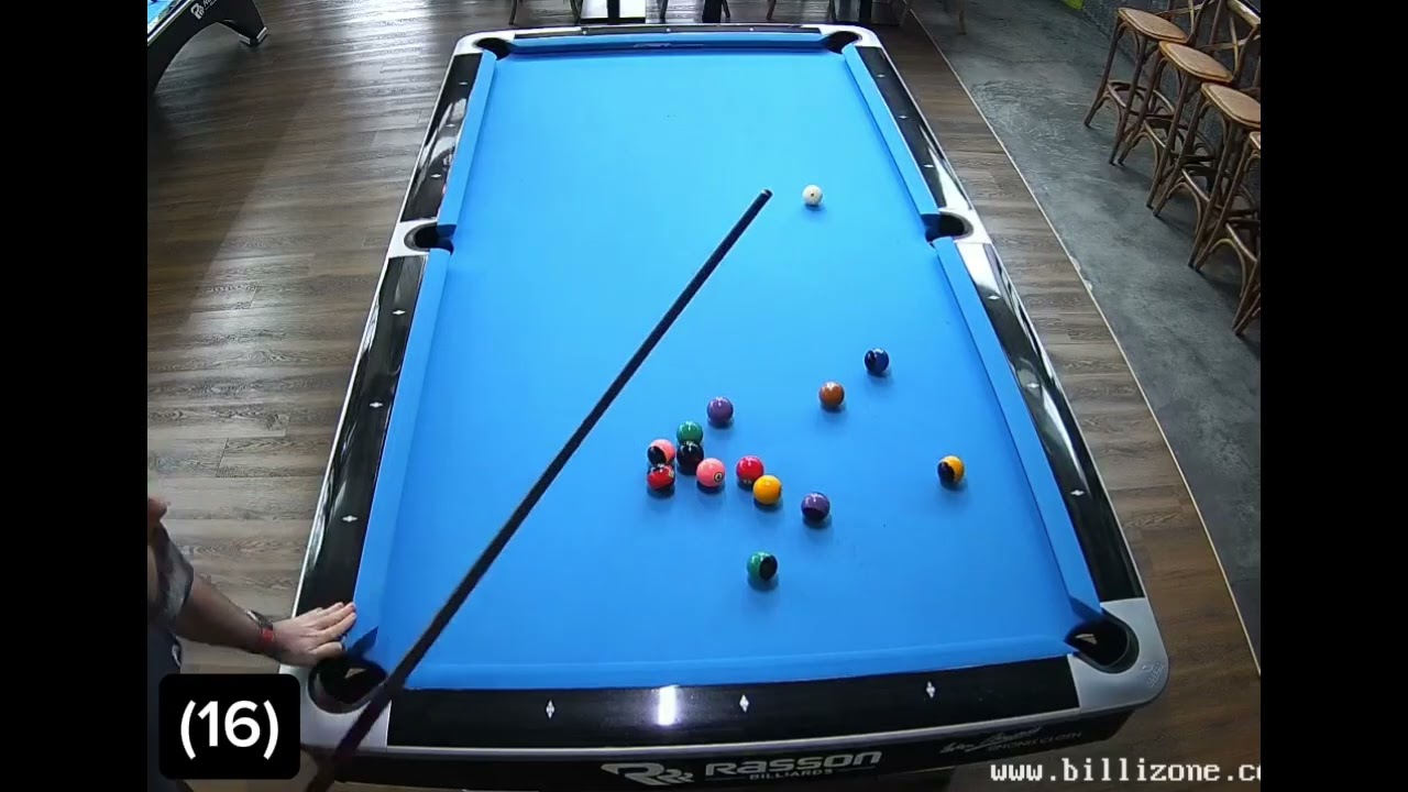 2025-02-25 - Straight pool - 27-ball run #straightpool #tigressbilliards #14 q