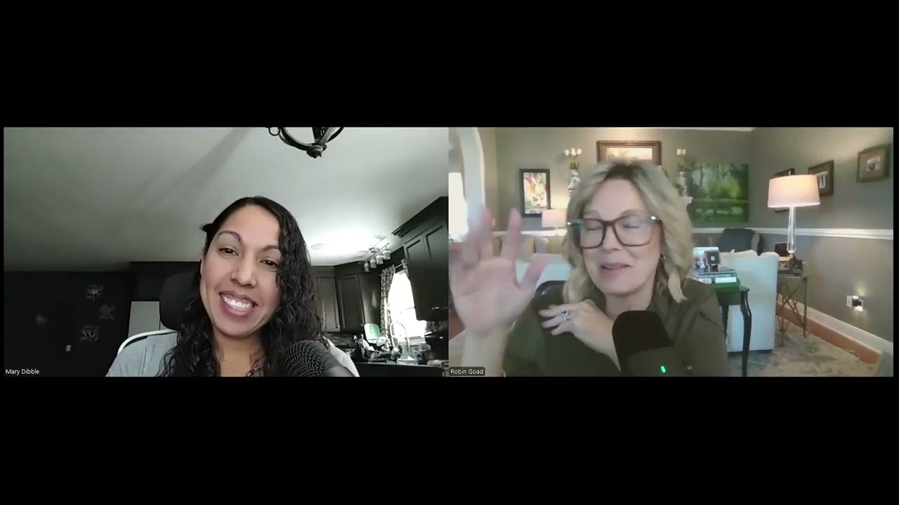 Working Mom Truths: Own Your Story, Find Your Voice & Lead with Grace | Robin Goad || @marydibble16.