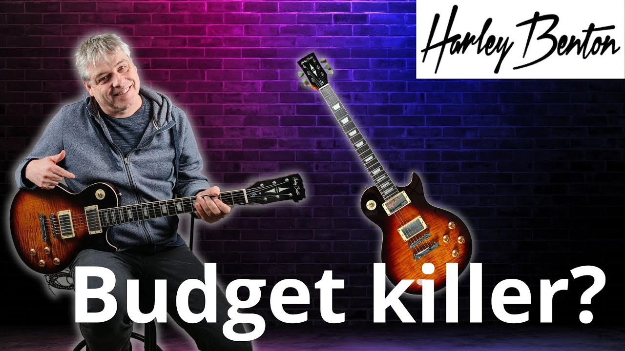 Harley Benton SC-550 II FTF review  | Beste Les Paul kloon? - (Deutsch & English Subtitles)