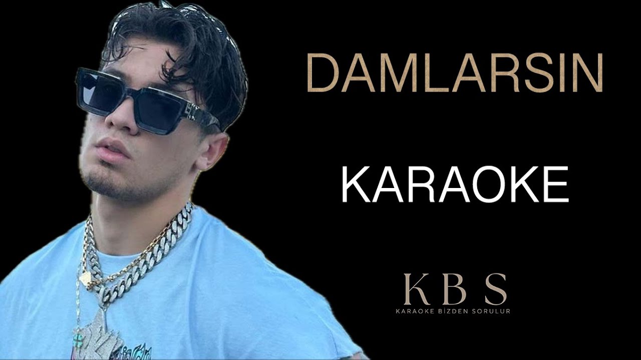Çakal - Damlarsın | (Kaliteli Karaoke)