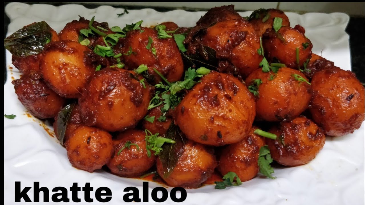 Khatte Aloo Khatte Aur Chatpati Aloo | Hafsa Kitchen | Hindi / Urdu