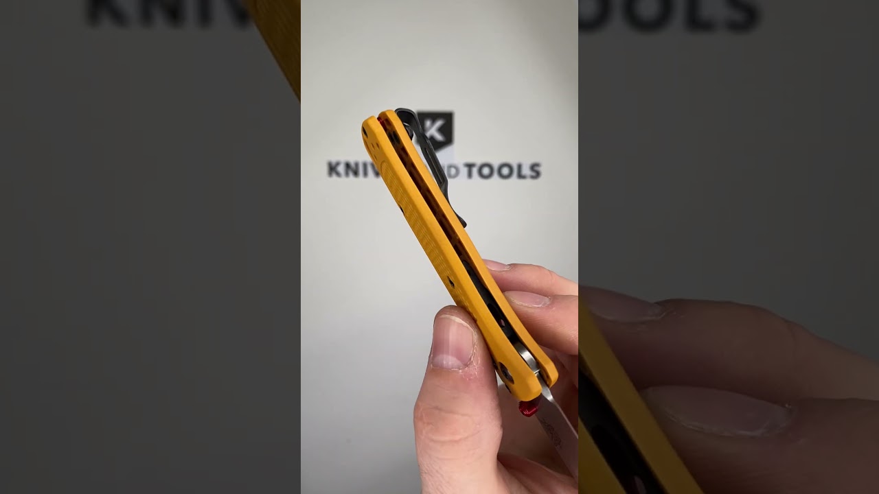 Benchmade Mini Bugout 533 08, Yellow Grivory, pocket knife