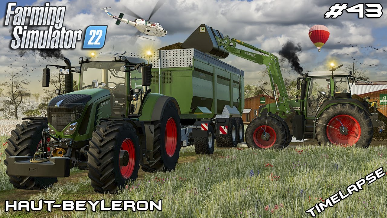 Animal CARE and selling SILAGE to BGA | Animals on Haut-Beyleron | Farming Simulator 22 | Episode 43