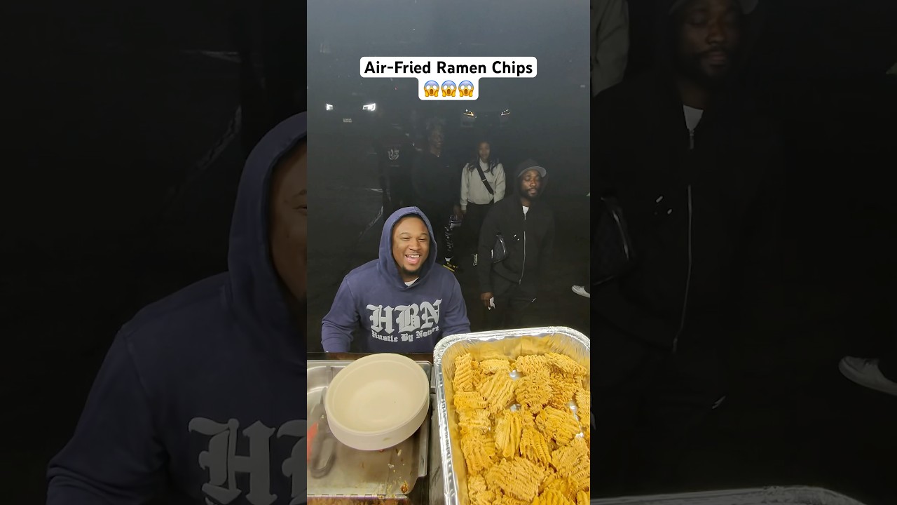 Air-Fried Ramen Chips 😱