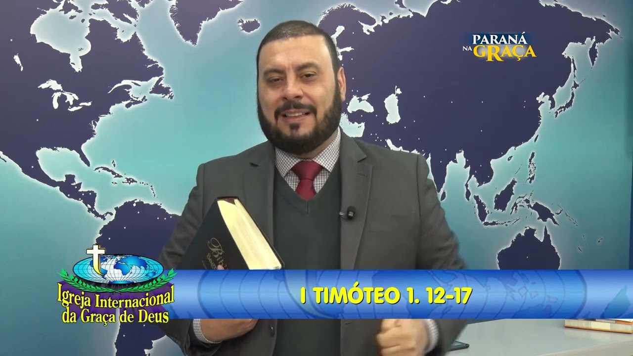 A GRAÇA DE DEUS ESTÁ LHE ALCANÇANDO - Examinando as Escrituras com o Pastor Fernando Ferreira.