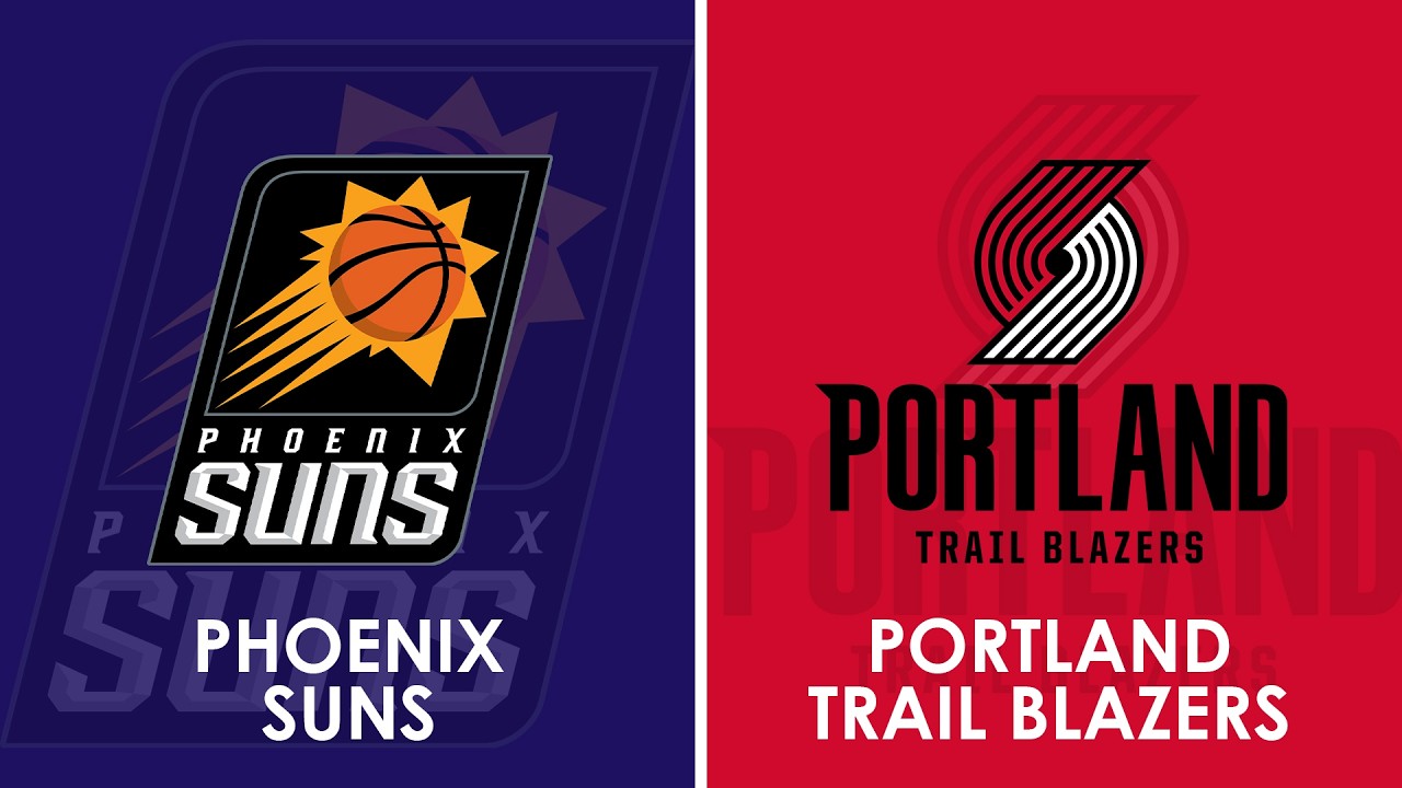 Phoenix Suns vs Portland Trail Blazers NBA Live Scoreboard