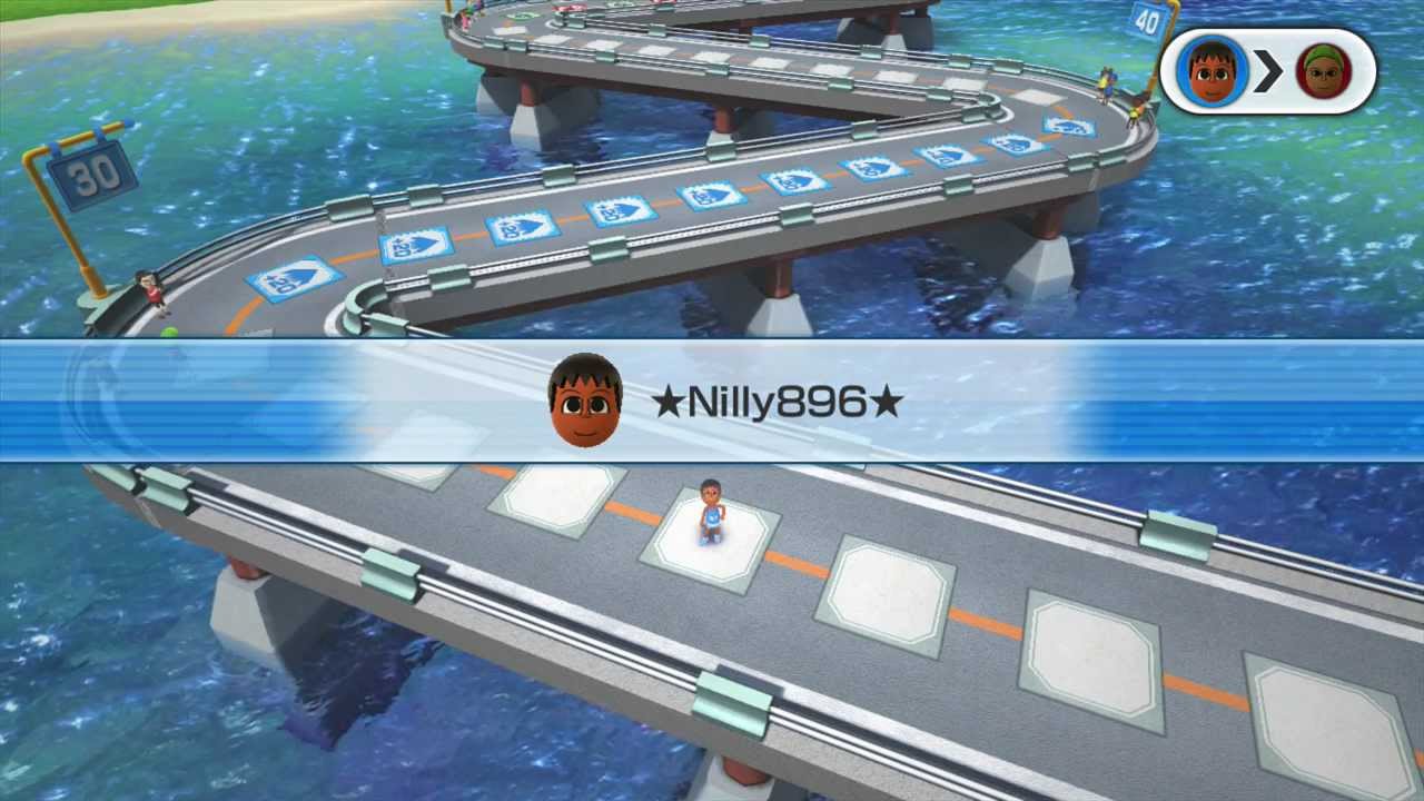 Wii Party U - Highway Rollers - 2 Players - Nilly896 vs Adam3815