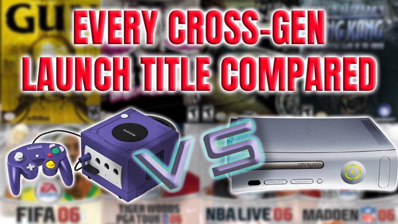 GameCube vs Xbox 360 - EVERY Launch Cross-Gen Game Compared | GameCube Galaxy