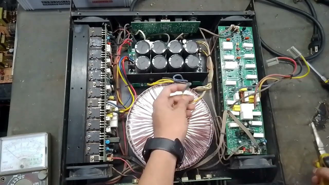 Amplifier repair peavey cs 4080 2sc 5200 2sc 1943  problem | MarvelPower
