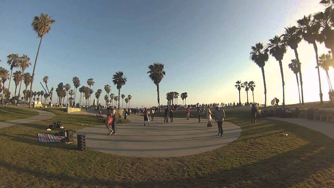 VENICE BEACH [Roller Skate Dancers] VIDEO CLIP MAY 2015
