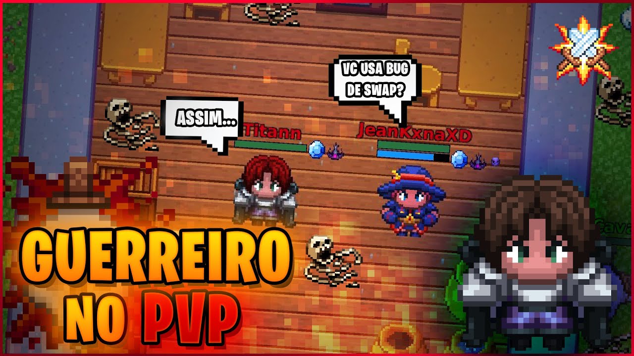 Guerreiro No PVP, Entrevista com Titann! -Kakele Online