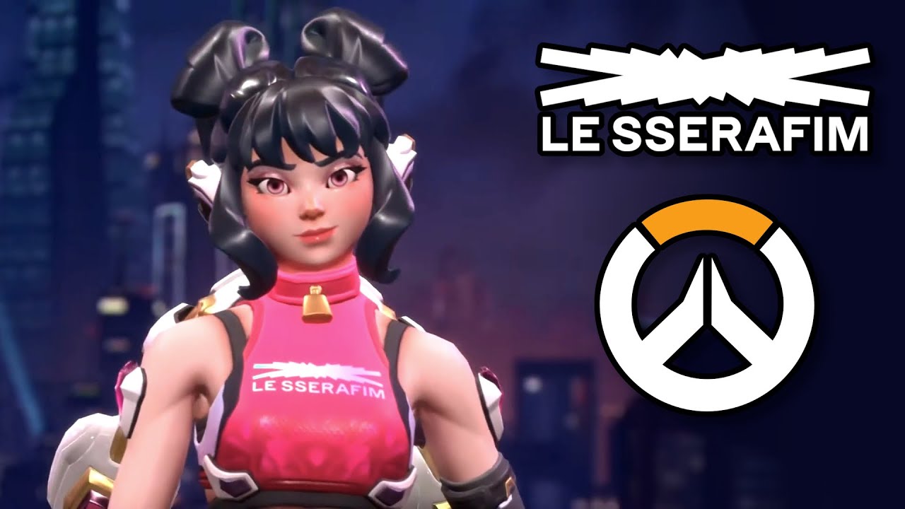 Full AR Runway Skins Showcase - Overwatch 2 x LE SSERAFIM Collab Stream