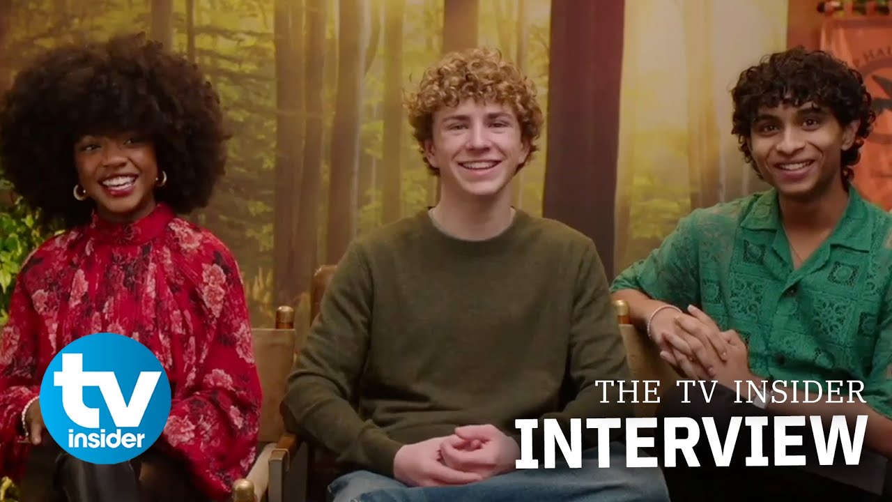 The PERCY JACKSON trio reflects on their chemistry tests together | TV Insider