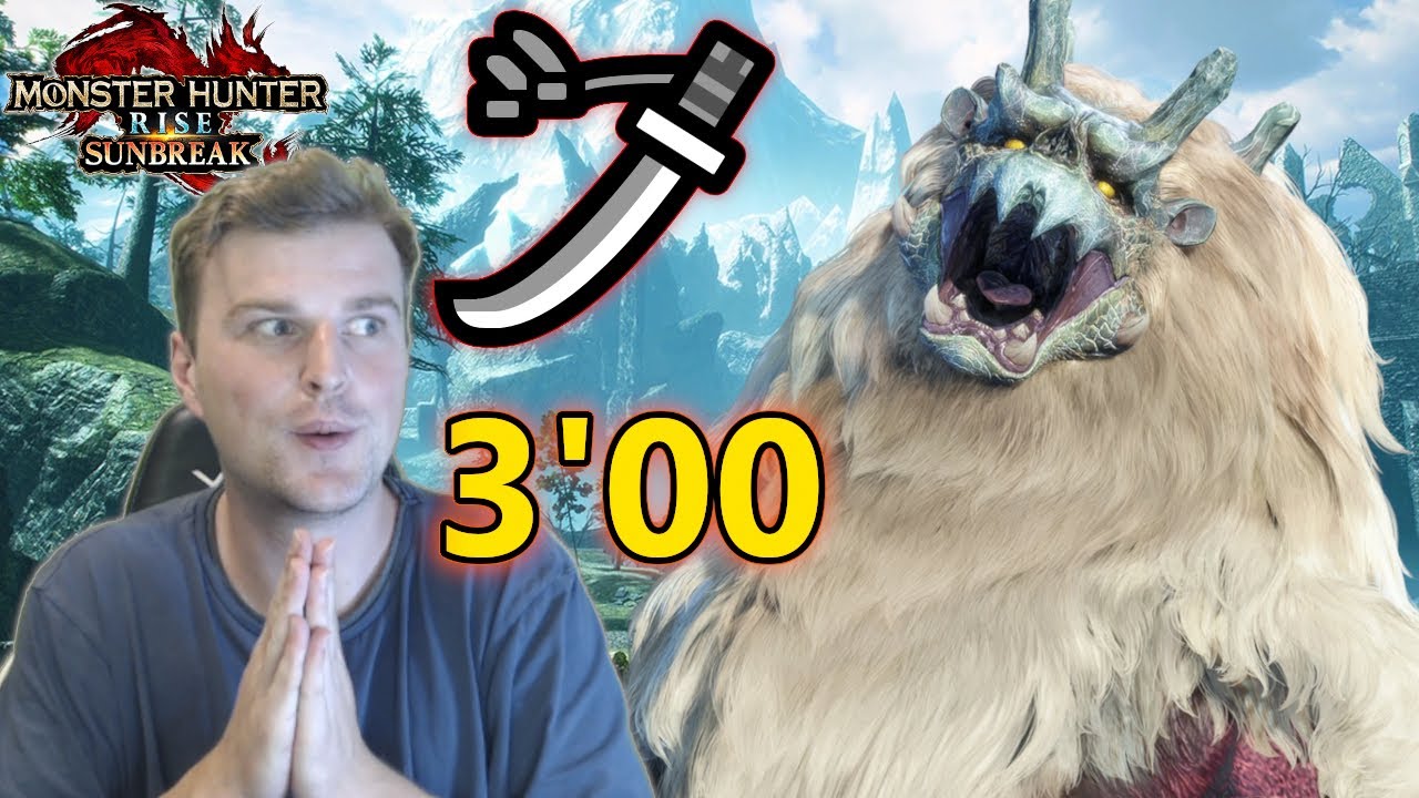 Master Rank Goss Harag Speedrun Longsword Monster Hunter Rise
