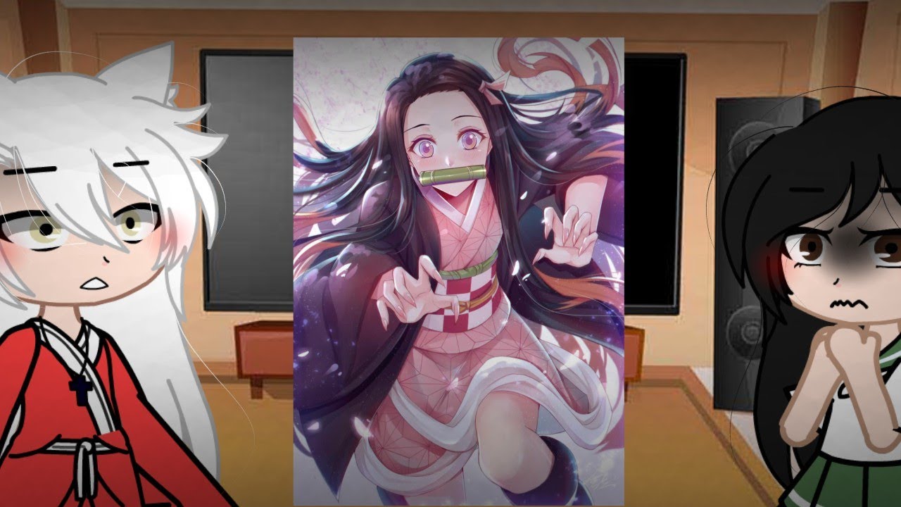 Inuyasha e Kagome react to Kimetsu no yaiba(demons 1/5)