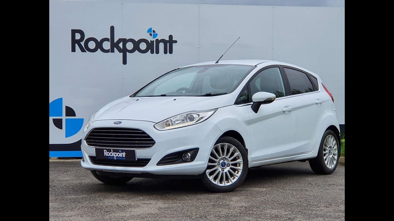 2015 64 Ford Fiesta 1.0 EcoBoost Titanium (s/s) 5dr White