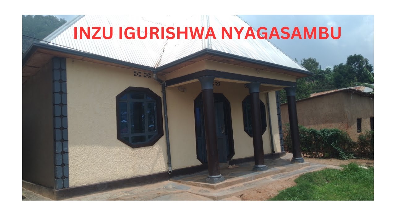 INZU IGURISHWA NYAGASAMBU 12.5 MILLIONz 0785274989 ibyumba 4 saloon na douche munzu//igikoni hanze