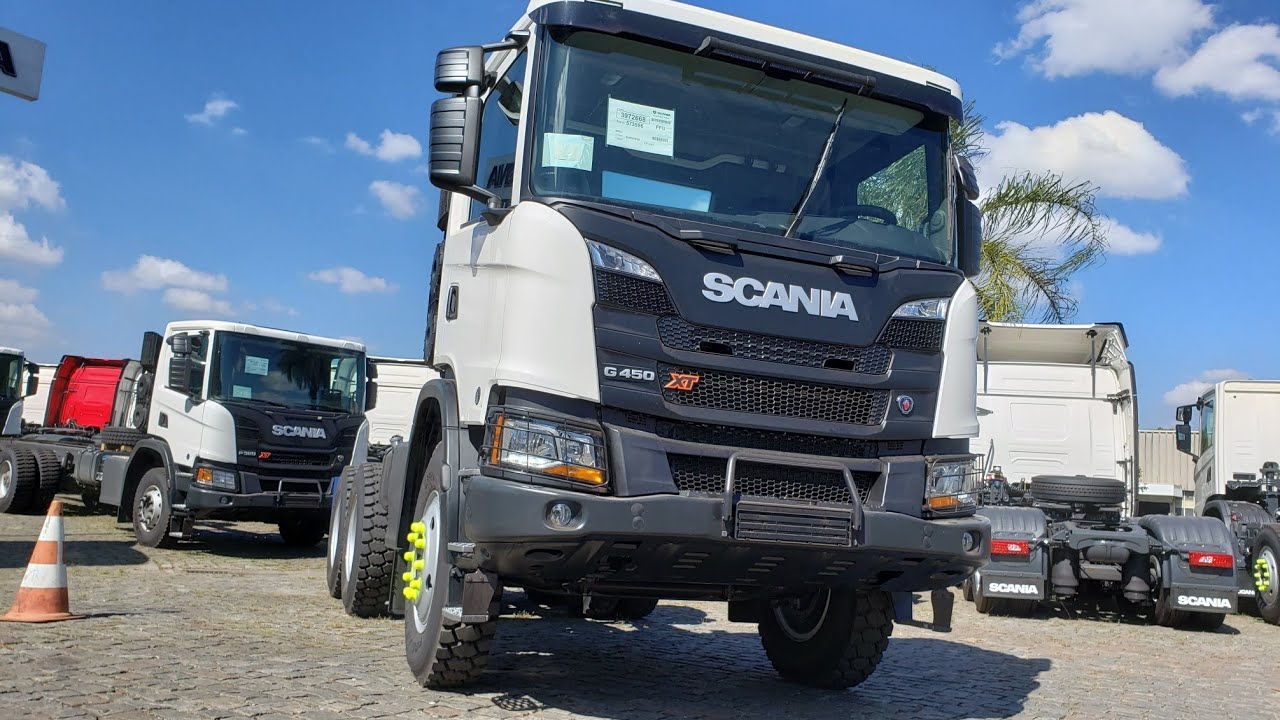 CHEGOU O NOVO SCANIA XT G450 6X4!!!