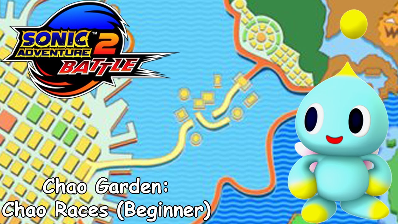 Slim Plays Sonic Adventure 2: Chao Races - Beginner Races