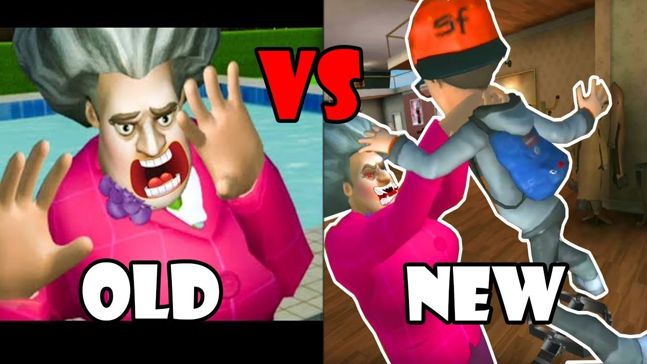 Scary Teacher 3D Old vs New Update part 1  Android Gameplay | MGVgames