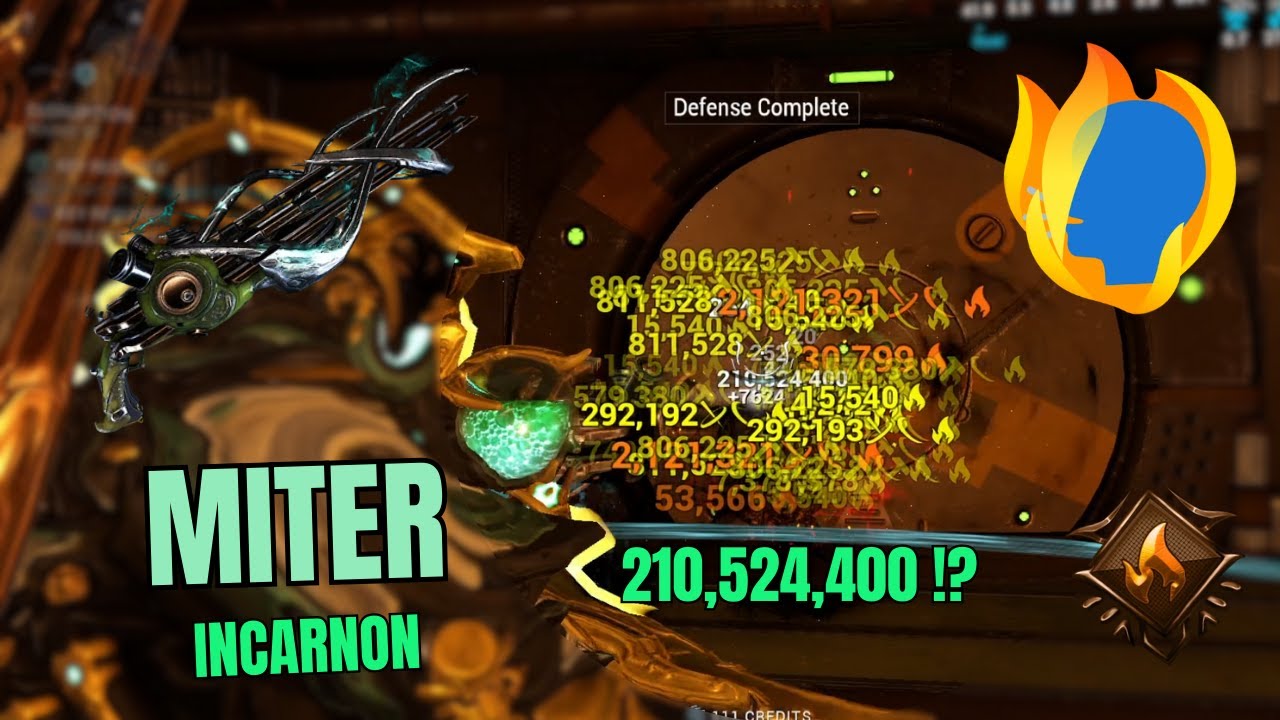 Heat Inherit Miter Level Cap | Warframe Techrot Encore