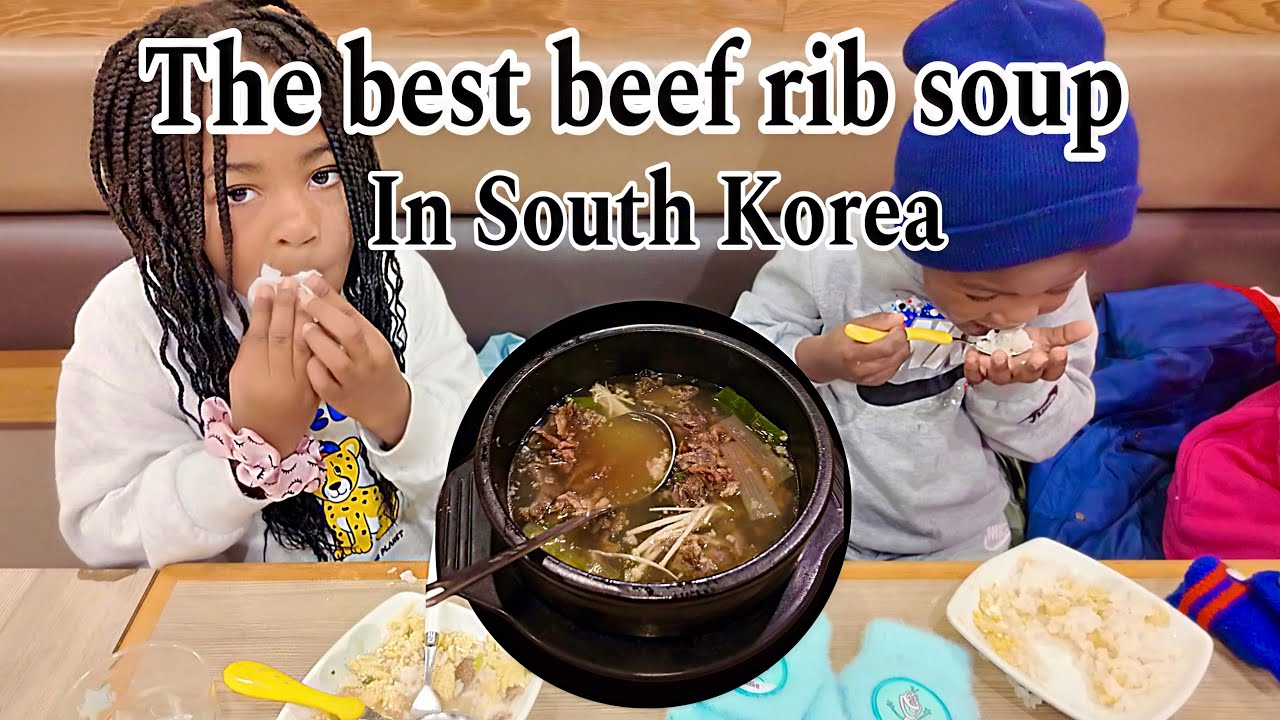 THE BEST BEEF RIB SOUP IN SOUTH KOREA!!