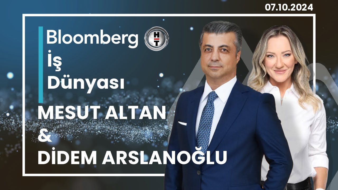 Birleşim Mühendislik YK Başkanı Mesut Altan Bloomberg İş Dünyası canlı yayın konuğu