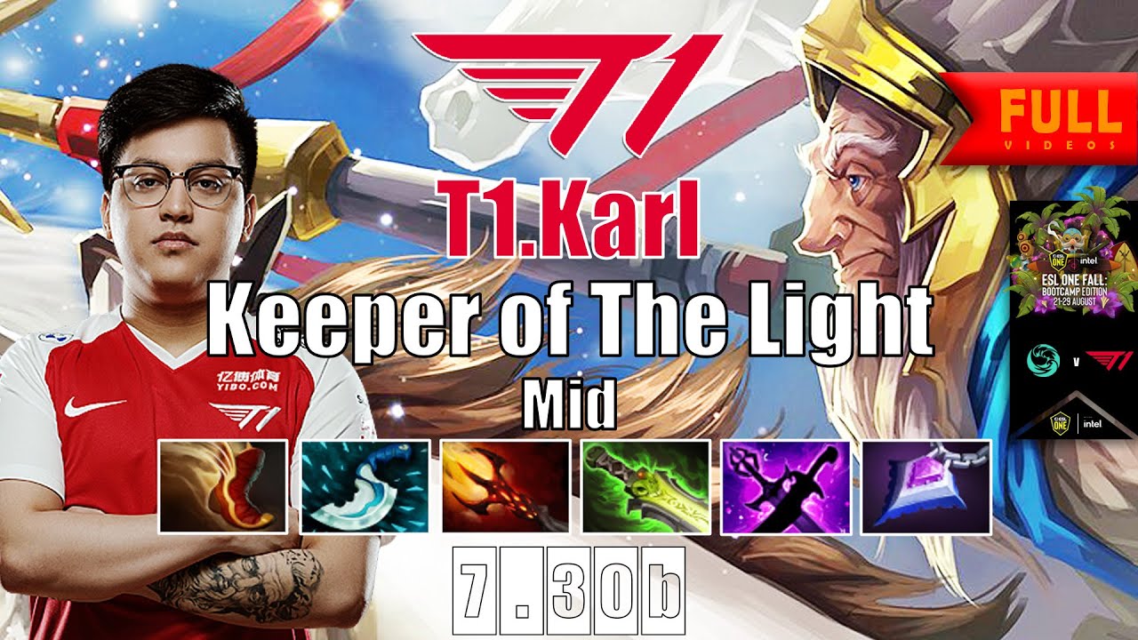 ESL ONE FALL 2021 | T1.Karl | KARL KOTL MID 21 KILLS SUPER IMBA | 7.30b Gameplay Highlights