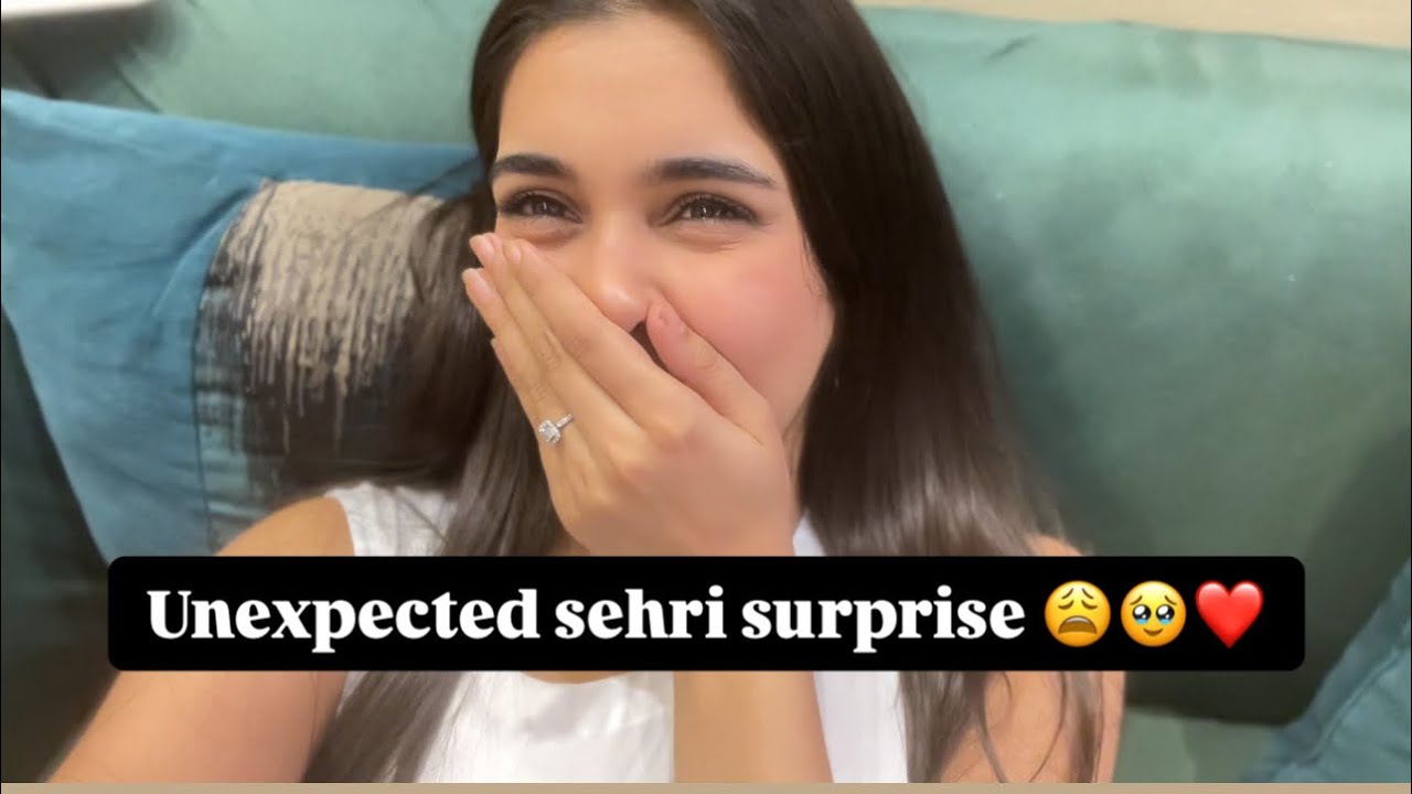 Unexpected sehri surprise from the family🥹❤️