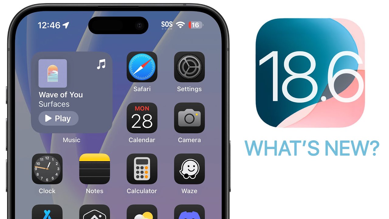 iOS 18.6 Released - What's New?