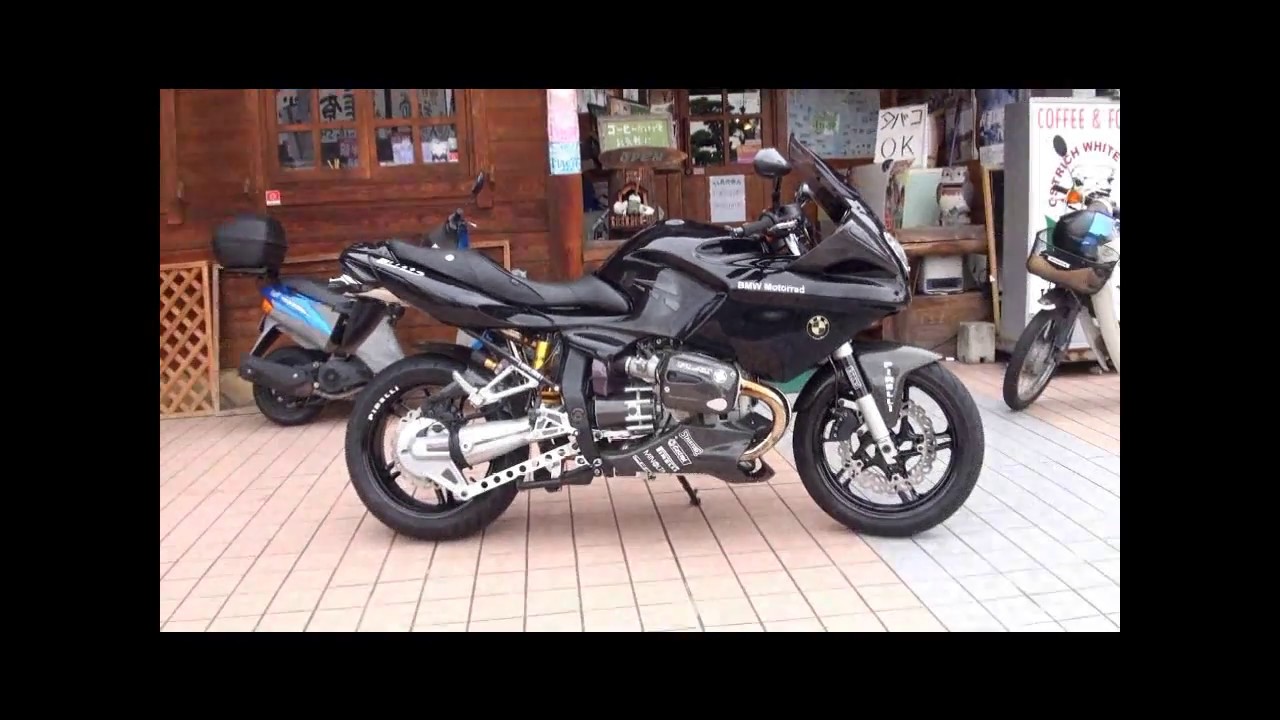 Staintuneサウンドを聞け　R1100S（1998-） BMW　バージンBMW　1998 BMW R1100S　BMW R1100Sボクサーカップレプリカ　ステンチューン マフラー