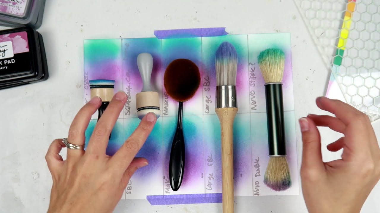 Which ink blending tool is the best | Blending brush comparison