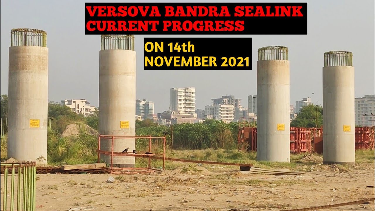 Versova Bandra sea link latest update | VBSL project progress | Mumbai | mfk vlogs