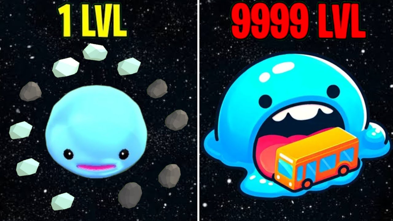 Super Slime - Black Hole | Max Level Asmr Gameplay! New Slime Game